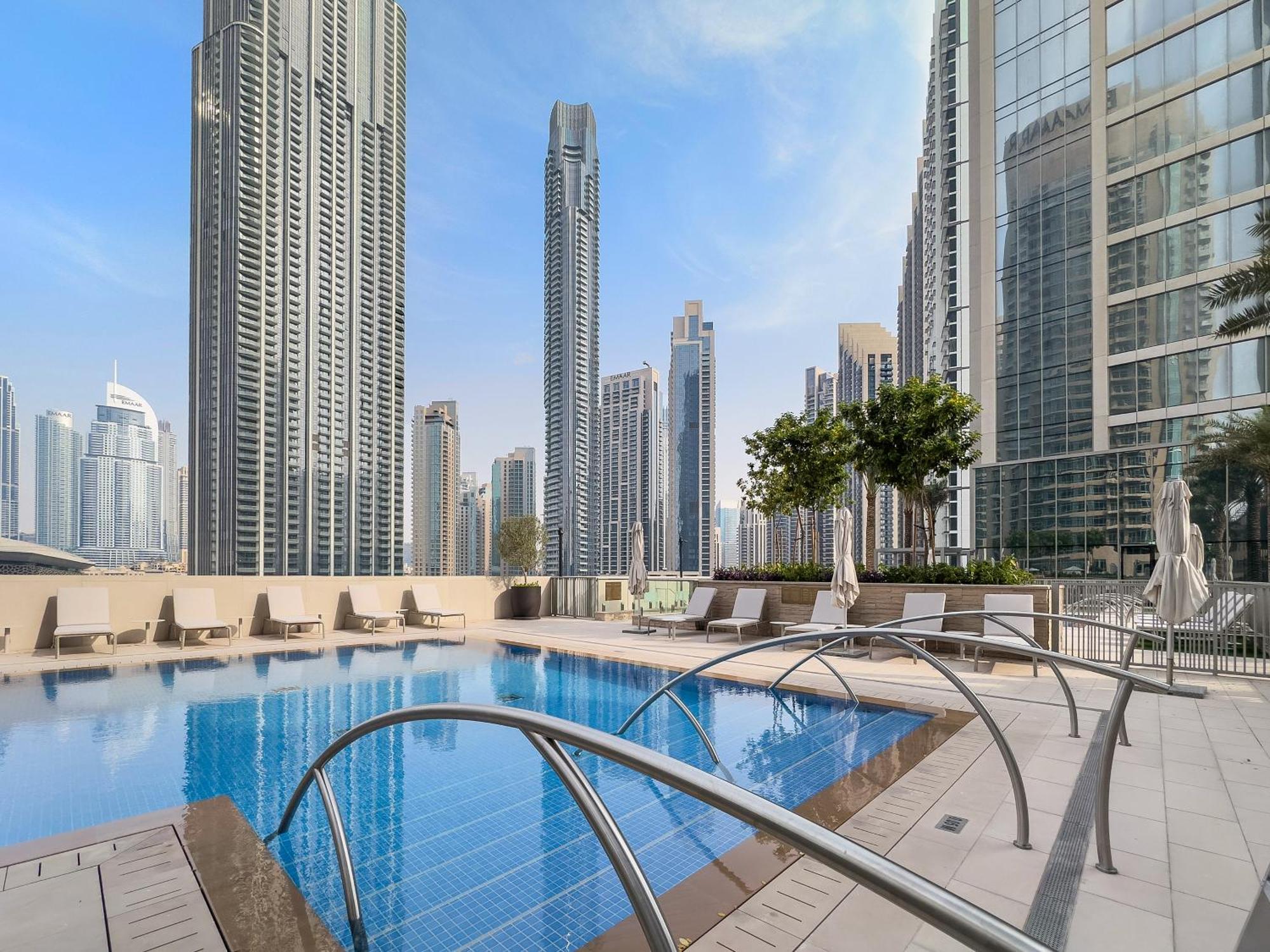 2Br With Skyline Views At Forte Near Dubai Opera Appartement Buitenkant foto