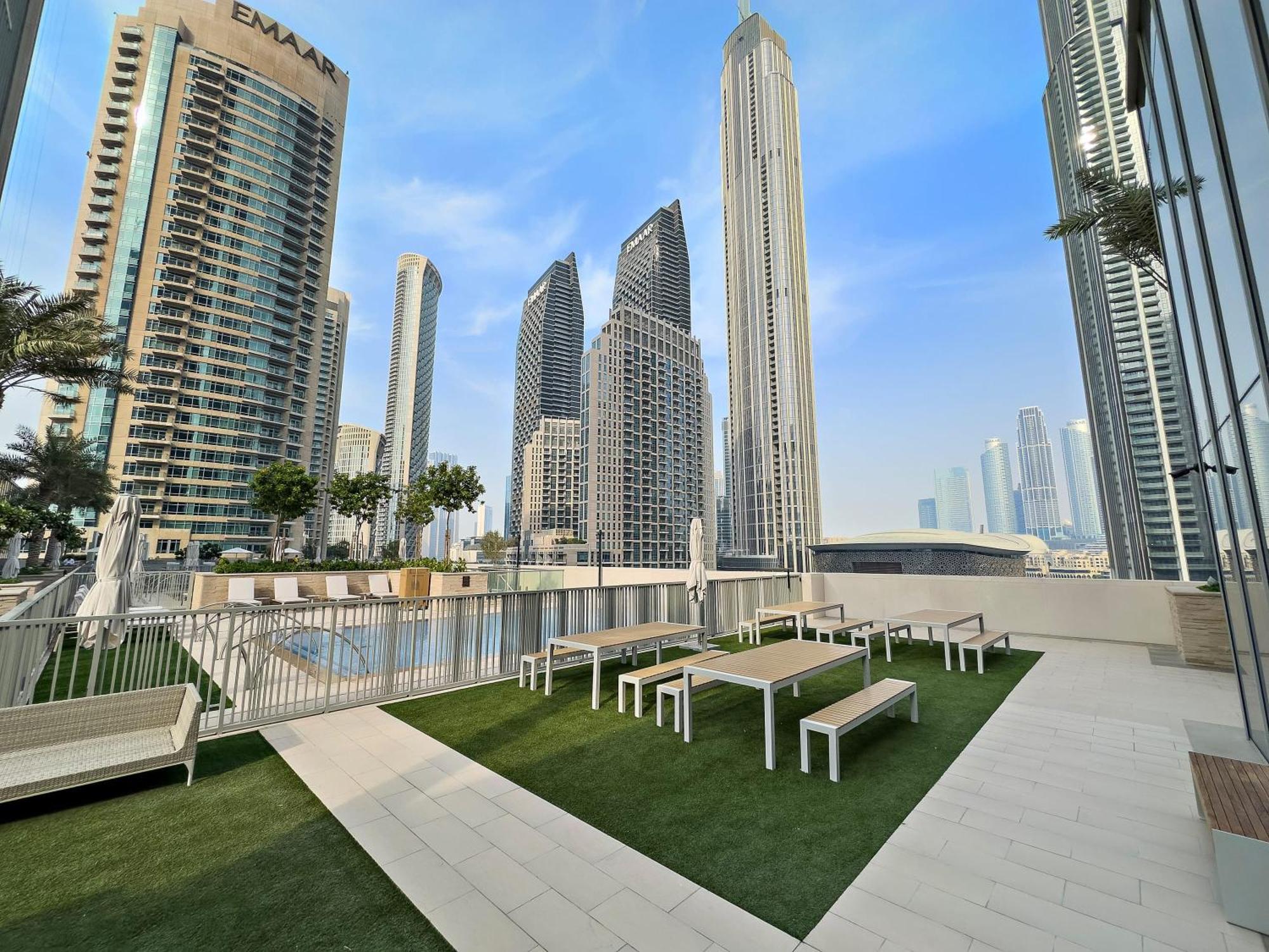 2Br With Skyline Views At Forte Near Dubai Opera Appartement Buitenkant foto